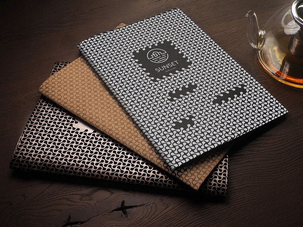 Logo trade corporate gifts picture of: Menu cover Ambiente 1178298
