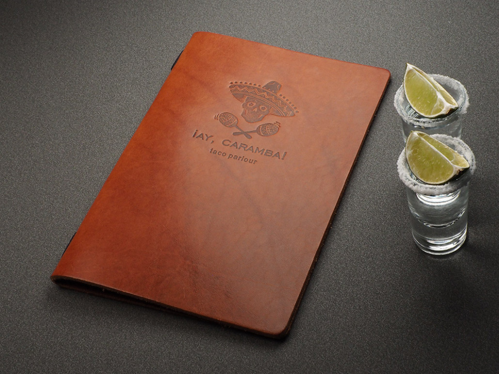 Logo trade promotional gifts picture of: Menu cover Ambiente 1181141