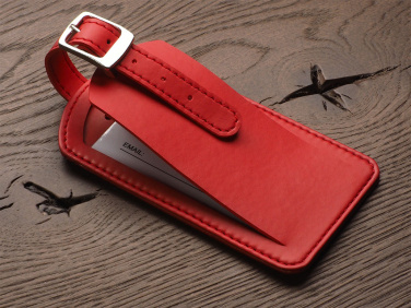 Logo trade promotional merchandise image of: Luggage tag 1155317