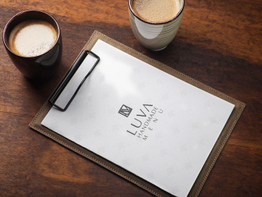 Logo trade promotional merchandise image of: Clipboard menu 1027106
