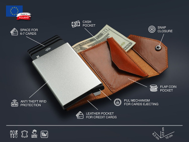 Logotrade promotional product image of: RFID wallet 1931141
