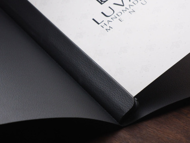 Logo trade corporate gifts image of: Menu cover 1788319