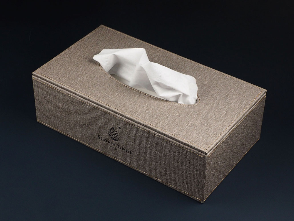 Logo trade promotional giveaway photo of: Tissue box 992321