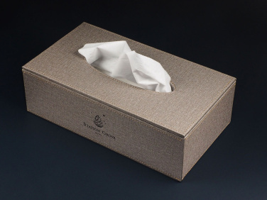 Logo trade promotional items image of: Tissue box 992321
