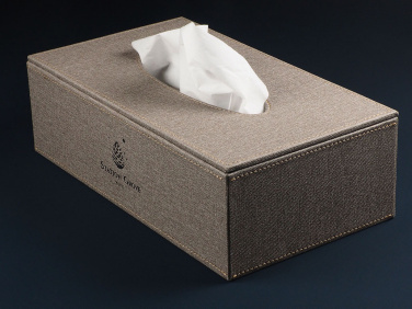 Logo trade advertising products image of: Tissue box 992321