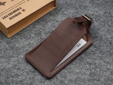 Logo trade promotional merchandise picture of: Luggage tag 1155141