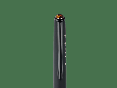 Logo trade promotional merchandise image of: Ball pen with AMBER stone 2070036