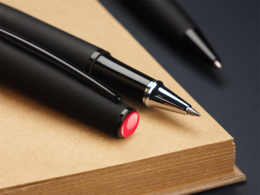 Logotrade promotional item picture of: Coral stone Pen set 1285036