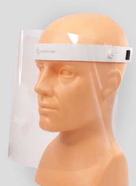 Logotrade promotional item image of: TEMIDA tilting face shield 1424162
