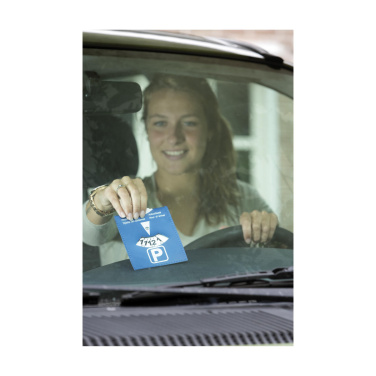 Logo trade corporate gifts image of: EuroNorm parking disk