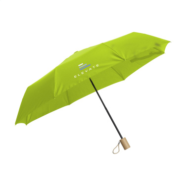 Logo trade corporate gifts image of: Mini Umbrella RCS RPET foldable umbrella 21 inch
