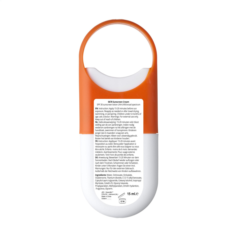 Logo trade promotional items image of: Sunscreen Spray HookUp factor 30