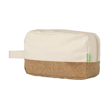 Logo trade business gifts image of: CosCork Eco toiletry bag