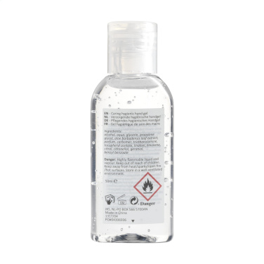 Logo trade promotional gifts picture of: Caring Hygienic Hand Gel 50 ml