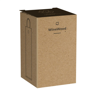 Logotrade promotional item image of: WineWood wine box