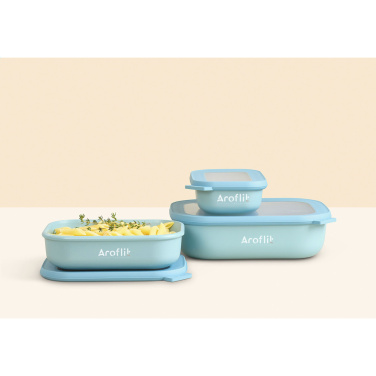 Logo trade promotional giveaways image of: Mepal Cirqula multi use rectangular bowl 500ml lunchbox