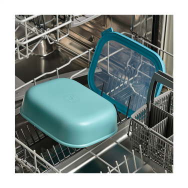 Logotrade promotional product picture of: Mepal Cirqula multi use rectangular bowl 2 L lunchbox