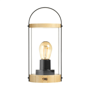 Logo trade promotional giveaways image of: Wooosh Batam Light rechargable lamp