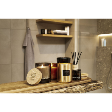 Logo trade promotional gifts image of: Wooosh Scented Candle True Wood