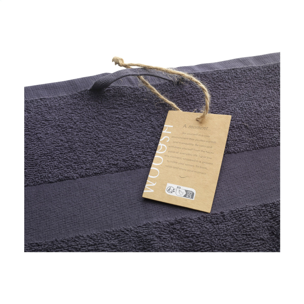 Logo trade promotional items picture of: Wooosh Bath Towel GRS Recycle Cotton Mix 140 x 70 cm