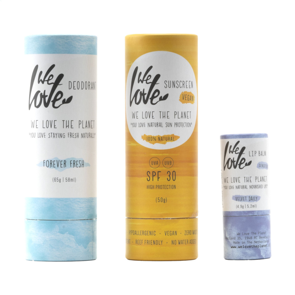 Logo trade promotional merchandise photo of: We Love The Planet Giftset Care