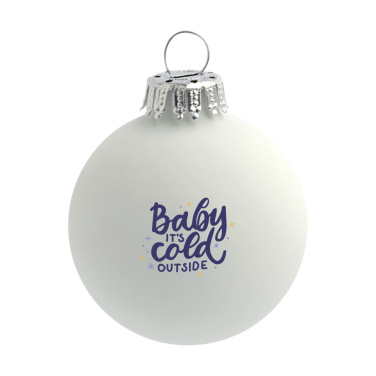 Logotrade advertising product picture of: Christmas Bauble Ø 6 cm - Made in Europe