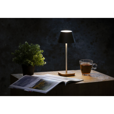 Logo trade corporate gifts image of: Wooosh RCS Luzia Table Light