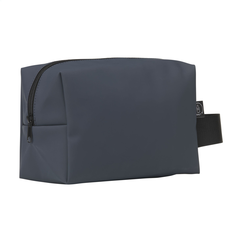 Logo trade business gifts image of: LeLennon RCS Recycled PU Toiletry Bag