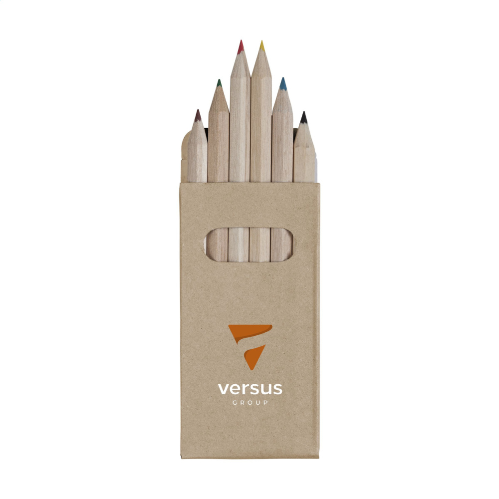 Logotrade advertising product image of: SixColour coloured pencils