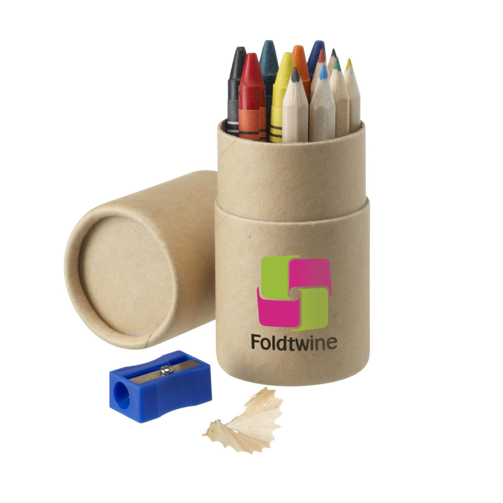 Logo trade advertising product photo of: ColourJoy crayons