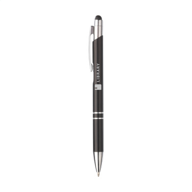 Logo trade advertising products image of: Ebony Touch stylus pen