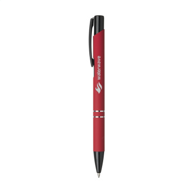 Logotrade advertising product picture of: Ebony Rubberised pen