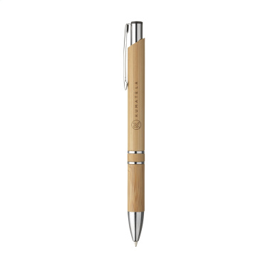Logo trade advertising product photo of: Ebony Bamboo pen