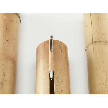Logo trade corporate gift photo of: Sento Bamboo pen