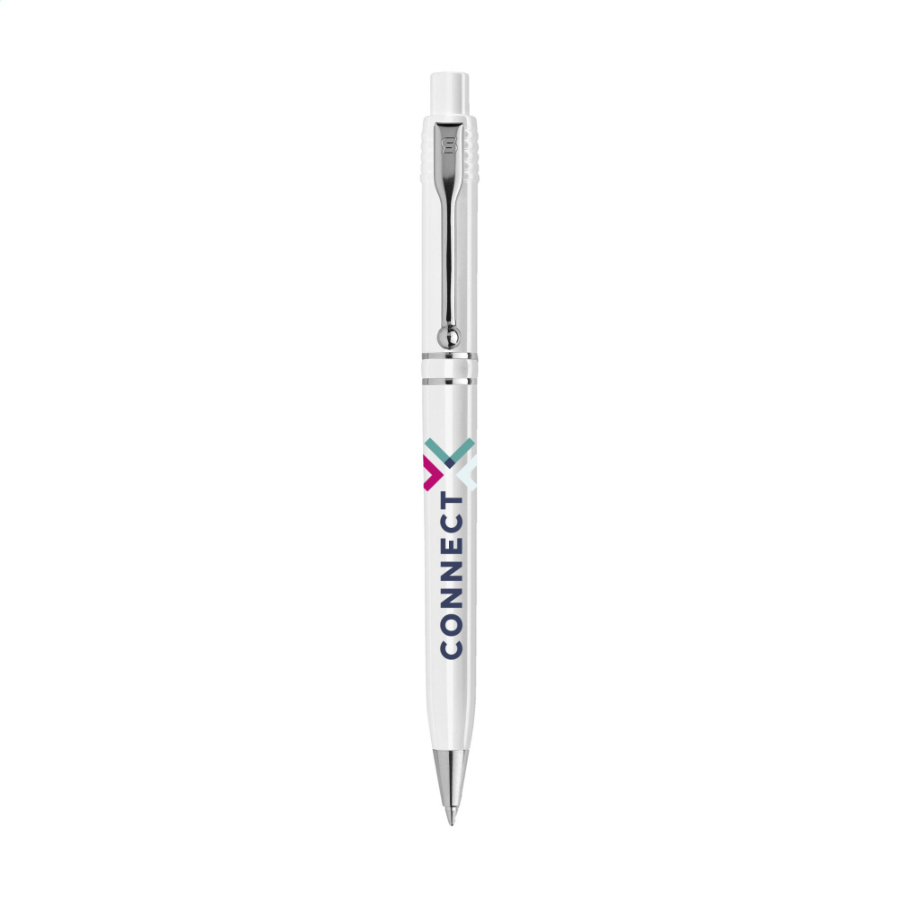 Logotrade advertising product image of: Stilolinea Raja Chrome Recycled pen