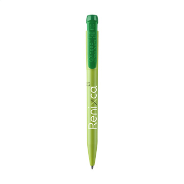 Logotrade promotional item picture of: Stilolinea Ingeo Pen Green Office