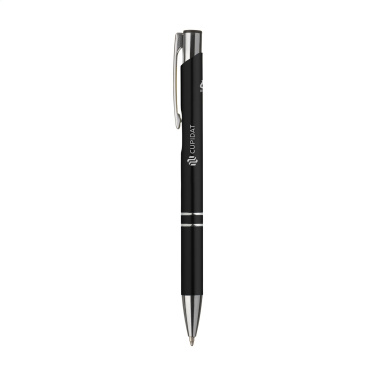 Logo trade promotional giveaway photo of: Ebony Recycled Alu pens