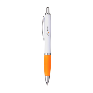 Logotrade business gift image of: Athos Trans GRS Recycled ABS pen