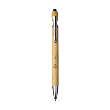 Logo trade promotional gifts picture of: Luca Touch Bamboo stylus pen
