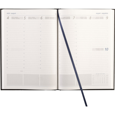 Logo trade advertising product photo of: Eurodirect Balacron diary A5 4-languages