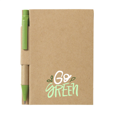 Logo trade corporate gift photo of: RecycleNote-S Paper notebook