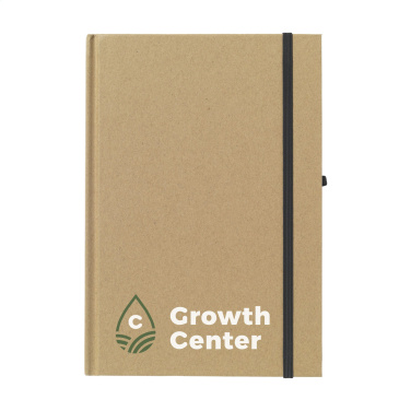 Logo trade promotional items picture of: Pocket ECO Paper A5 notebook