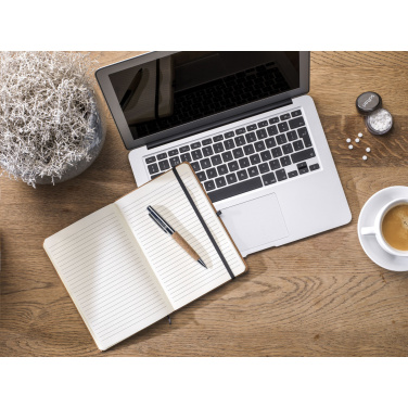 Logotrade promotional giveaway picture of: CorkNote A5 Paper notebook