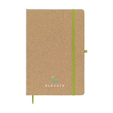 Logo trade promotional merchandise picture of: CorkNote A5 Paper notebook