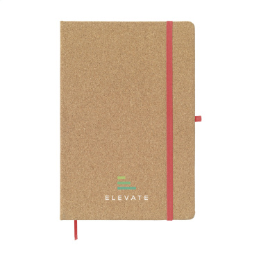 Logo trade promotional products picture of: CorkNote A5 Paper notebook
