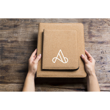 Logo trade promotional giveaways image of: Eco Conference Cork A4 document folder