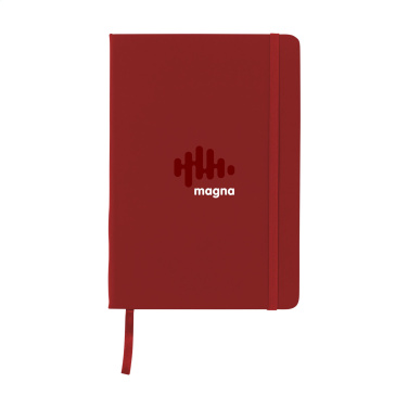 Logo trade promotional merchandise image of: BudgetNote A5 Blanc Paper notebook