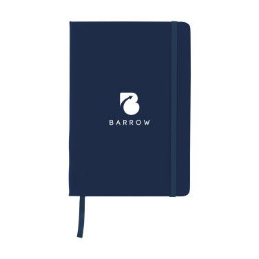 Logo trade promotional gifts picture of: BudgetNote A5 Blanc Paper notebook