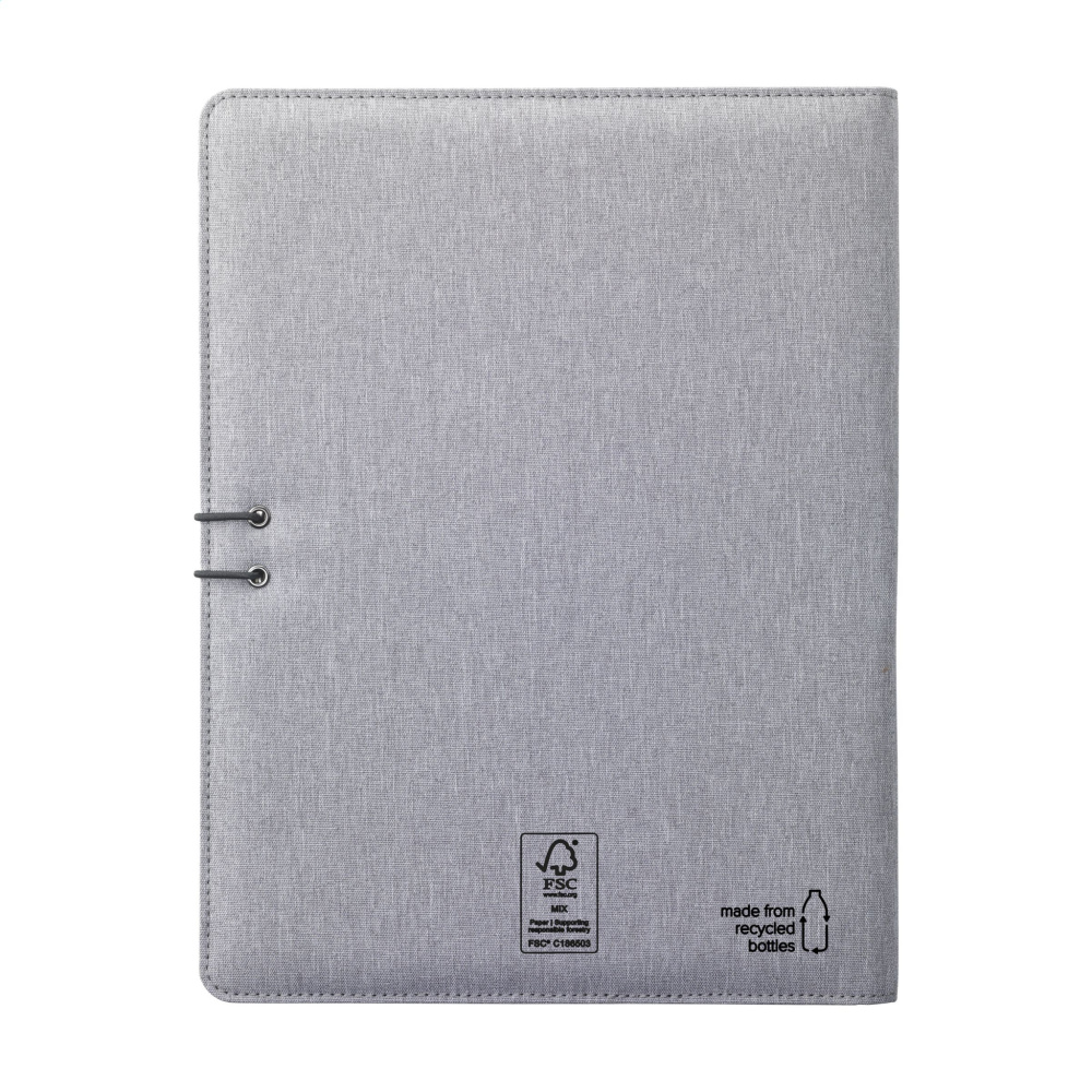 Logotrade promotional merchandise photo of: Quest Portfolio RCS RPET A4  document folder