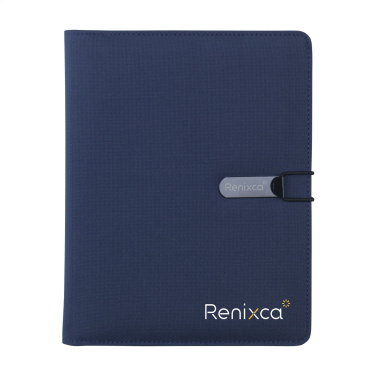 Logo trade promotional merchandise photo of: Quest Portfolio RPET A5 document folder